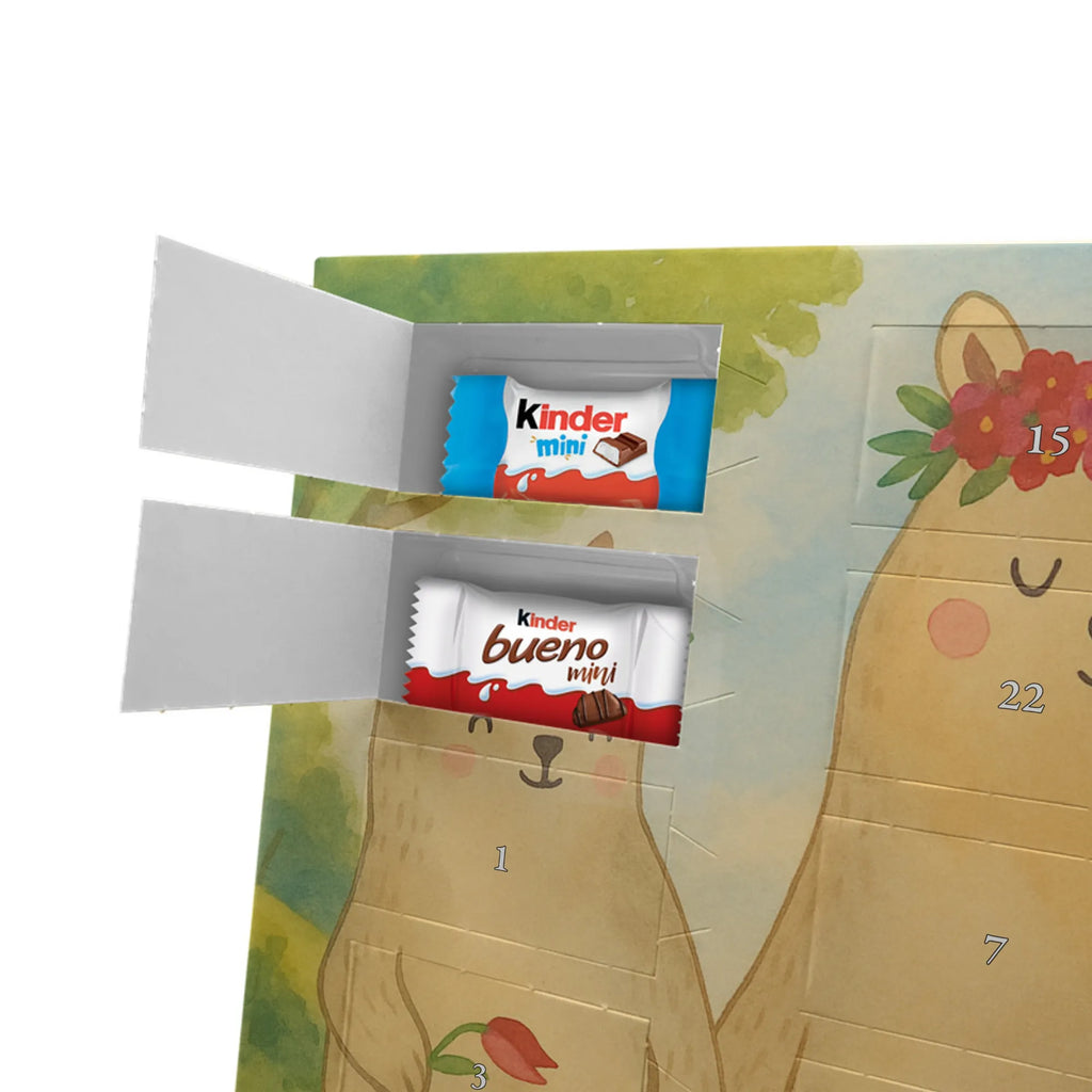 Chocolate advent calendar Bears with flower crown Design Father's Day, Mother's Day, favorite person, gift mommy. mother's day, daughter, daughters, best mommy, world best mommy, bears, favorite mommy, children, role model, child