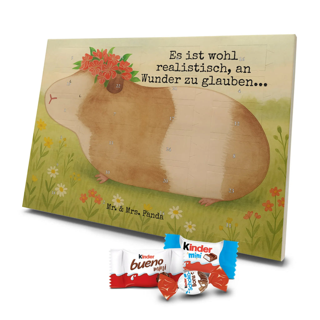 Chocolate advent calendar Guinea pig wisdom Design card, gift ideas, gifts, small animals, cute, cute animal motives, hand drawn, funny sayings, good mood, special gifts, animal lover, wonderland, saying, wisdom, reality, flower child, guinea pig, wonder