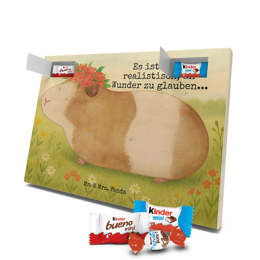 Chocolate advent calendar Guinea pig wisdom Design card, gift ideas, gifts, small animals, cute, cute animal motives, hand drawn, funny sayings, good mood, special gifts, animal lover, wonderland, saying, wisdom, reality, flower child, guinea pig, wonder