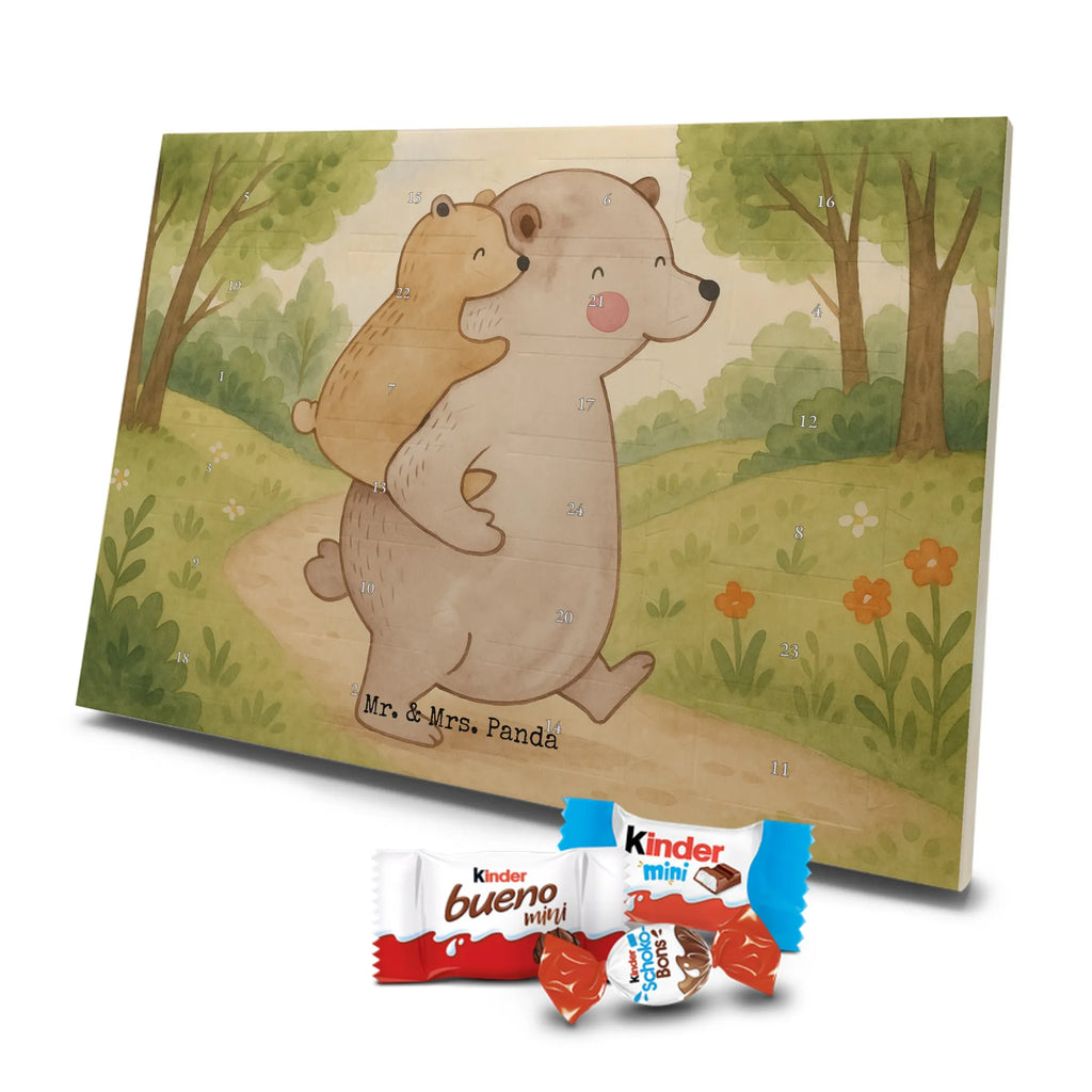 Chocolate advent calendar Papa Bear Design Father's Day, Mother's Day, birthday, father's day, present, uncle