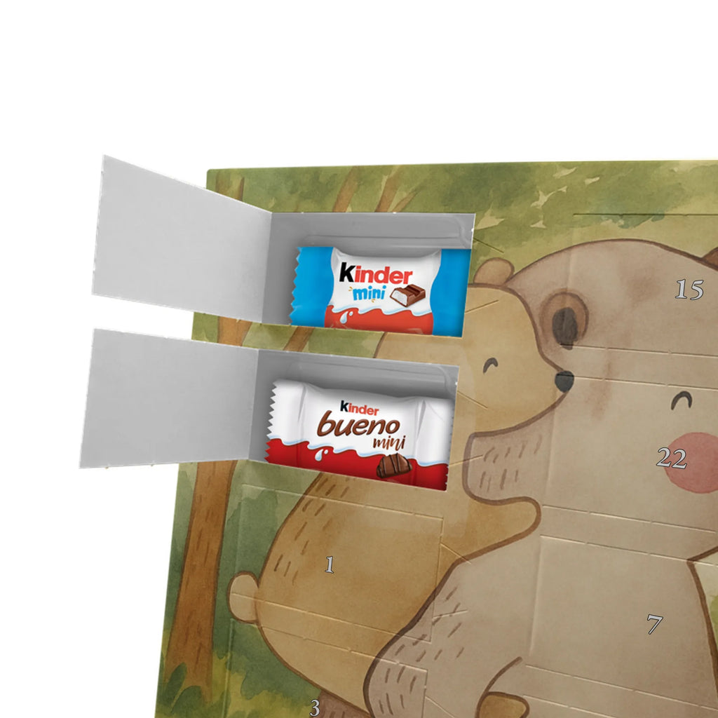 Chocolate advent calendar Papa Bear Design Father's Day, Mother's Day, birthday, father's day, present, uncle