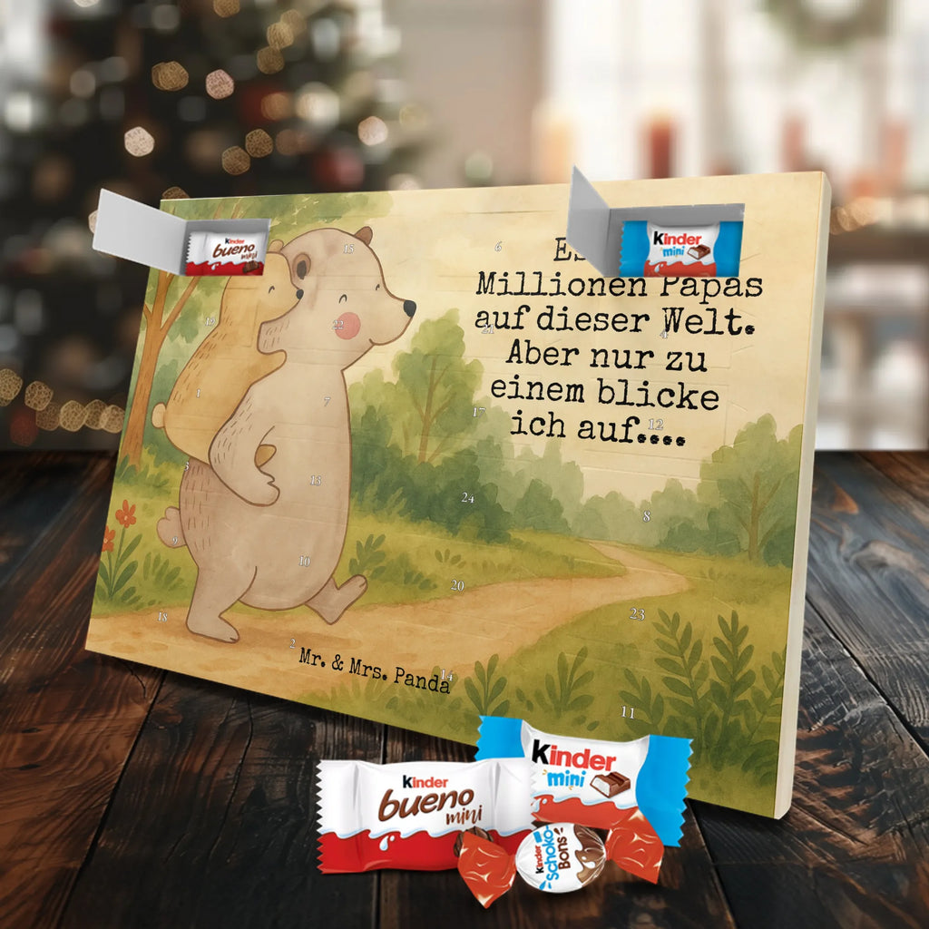 Chocolate advent calendar Papa Bear Design Father's Day, Mother's Day, birthday, father's day, present, uncle