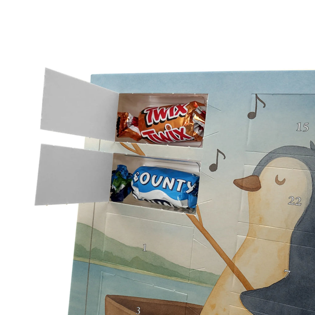 Chocolate advent calendar Penguin fishing boat Design North Pole, Penguins, boat, divorce, fishing boat, gift idea heartache, penguins, new beginning, enjoy, fishing, love of life, new start, separation