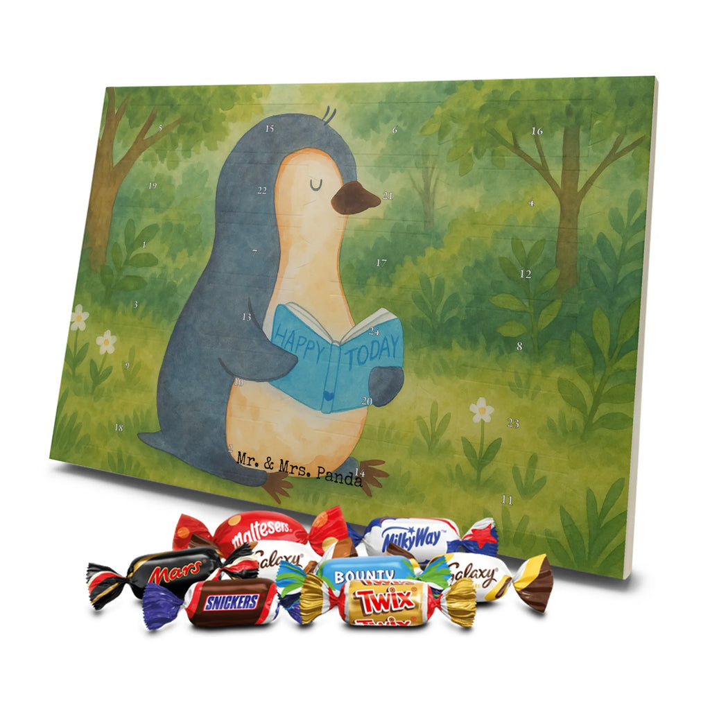 Chocolate advent calendar Penguin A book Design North Pole, Penguins, doing nothing, leisure, penguins, bookworm, reading, book, lazing around, holidays, vacation