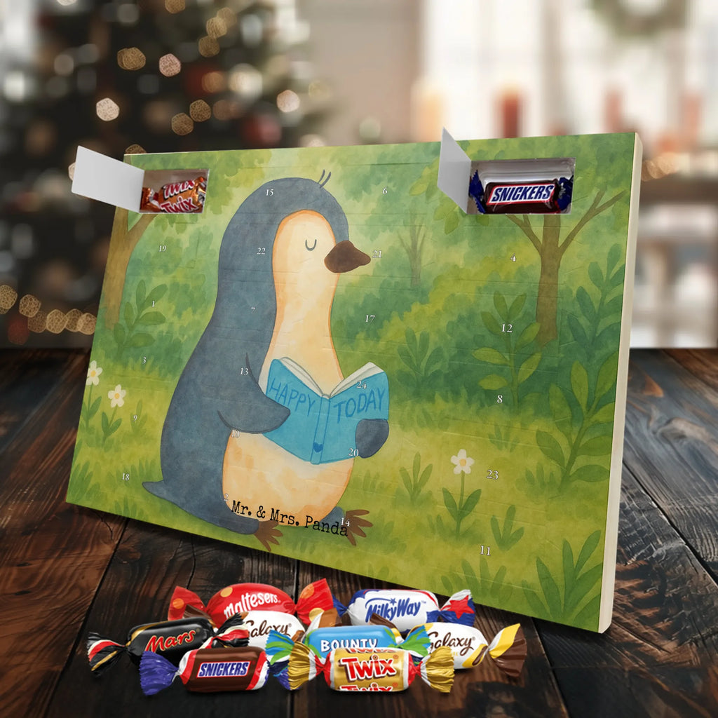 Chocolate advent calendar Penguin A book Design North Pole, Penguins, doing nothing, leisure, penguins, bookworm, reading, book, lazing around, holidays, vacation