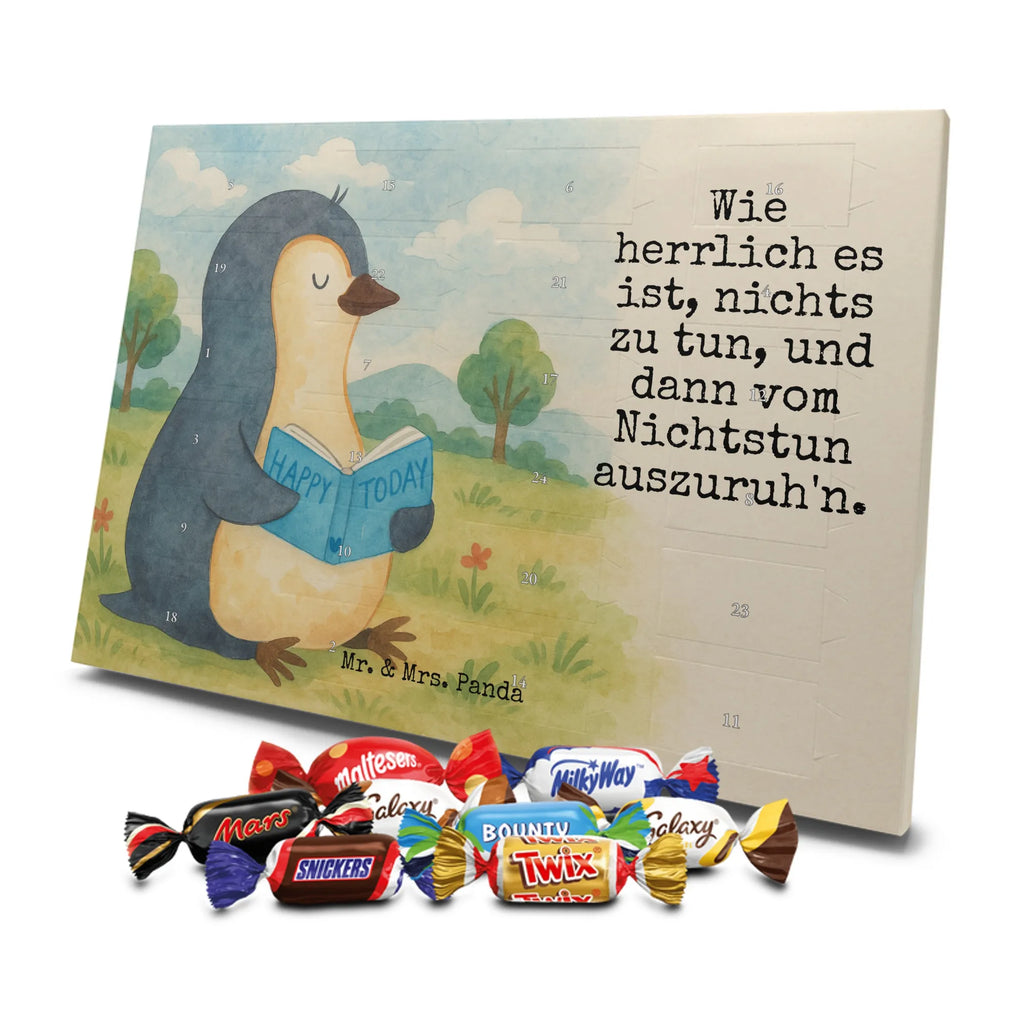 Chocolate advent calendar Penguin A book Design North Pole, Penguins, doing nothing, leisure, penguins, bookworm, reading, book, lazing around, holidays, vacation