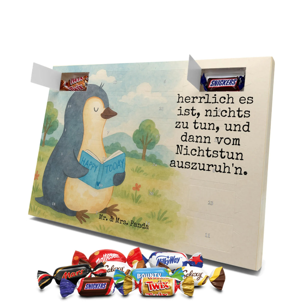 Chocolate advent calendar Penguin A book Design North Pole, Penguins, doing nothing, leisure, penguins, bookworm, reading, book, lazing around, holidays, vacation