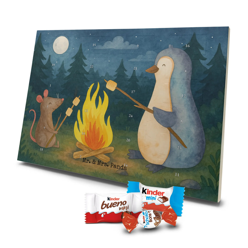 Chocolate advent calendar Penguin campfire Design North Pole, Penguins, campfire, everyday office life, penguins, mouse, life motto, new start, work, life motivation, fire