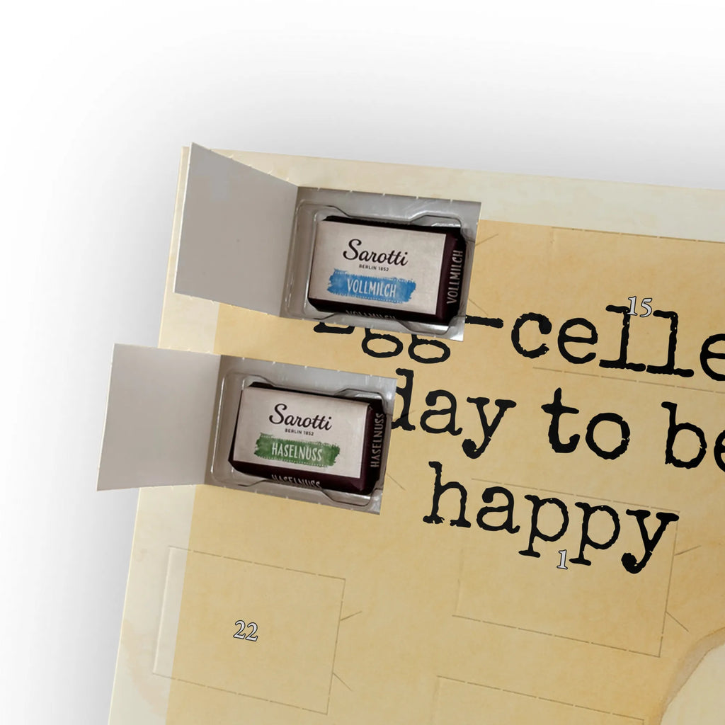 Chocolate advent calendar Fried egg egg Design card, gift ideas, gifts, small animals, cute, cute animal motives, hand drawn, funny sayings, good mood, special gifts, animal lover, Egg, day, fried egg, nice