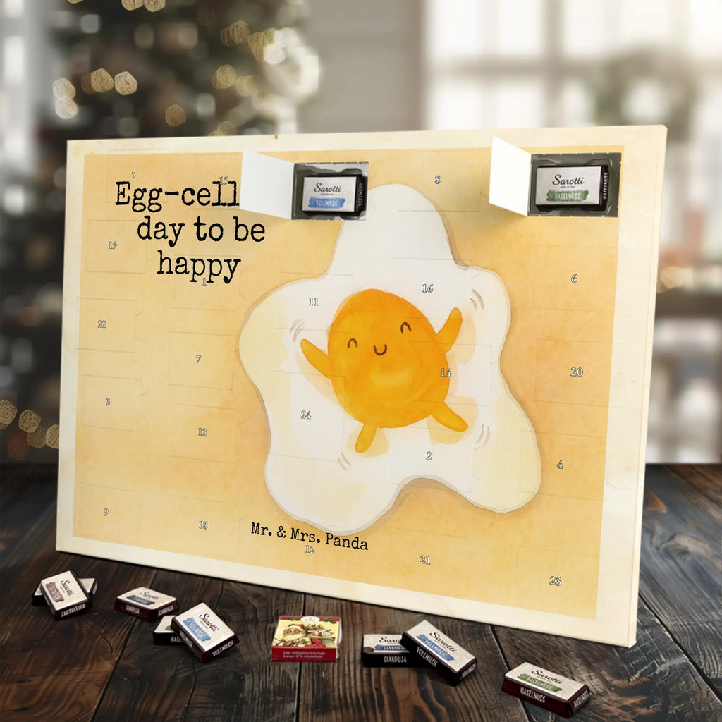 Chocolate advent calendar Fried egg egg Design card, gift ideas, gifts, small animals, cute, cute animal motives, hand drawn, funny sayings, good mood, special gifts, animal lover, Egg, day, fried egg, nice