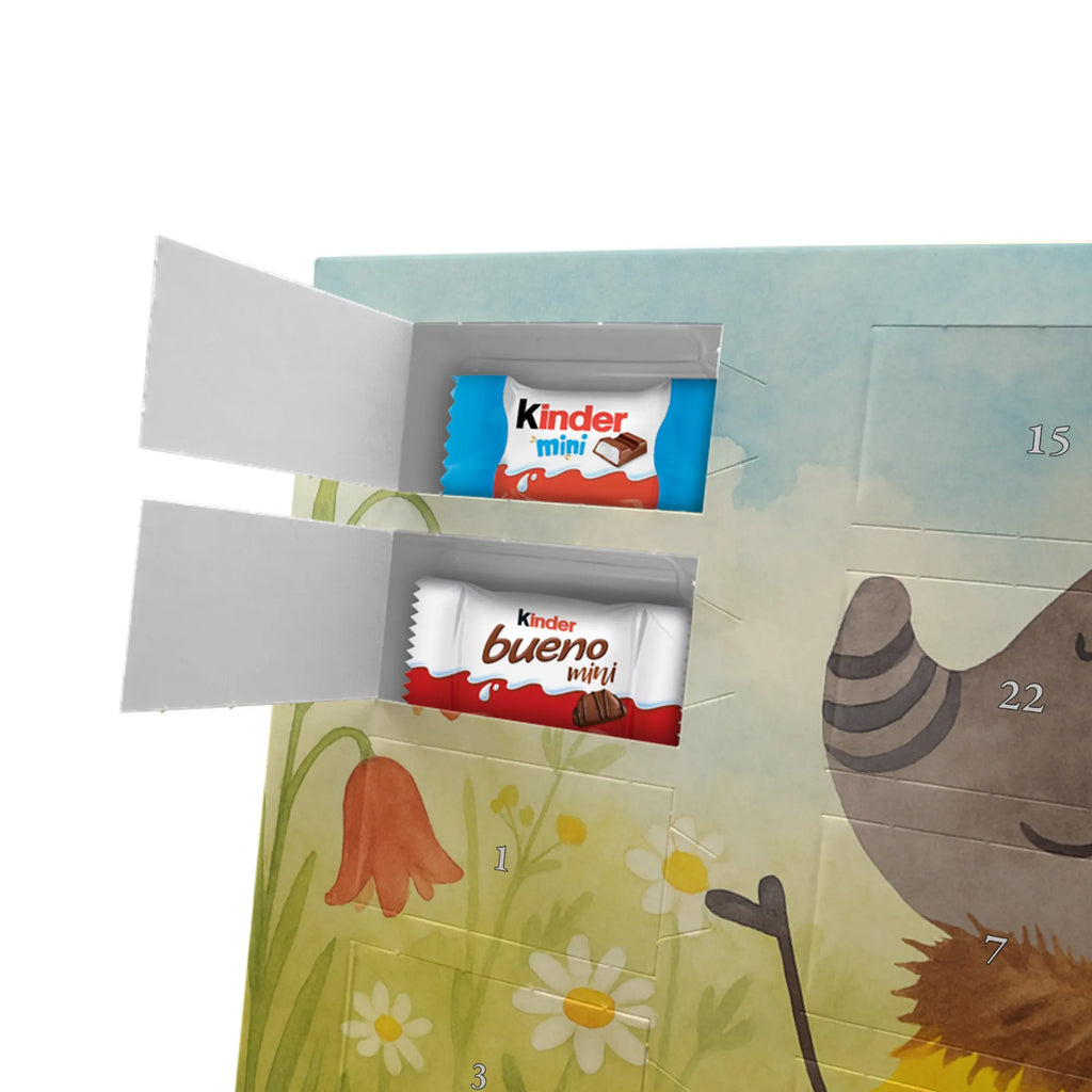 Chocolate advent calendar bumblebee fluffy Design card, gift ideas, gifts, small animals, cute, cute animal motives, hand drawn, funny sayings, good mood, special gifts, animal lover, Flower, Bumblebee, Fluffy, Nature