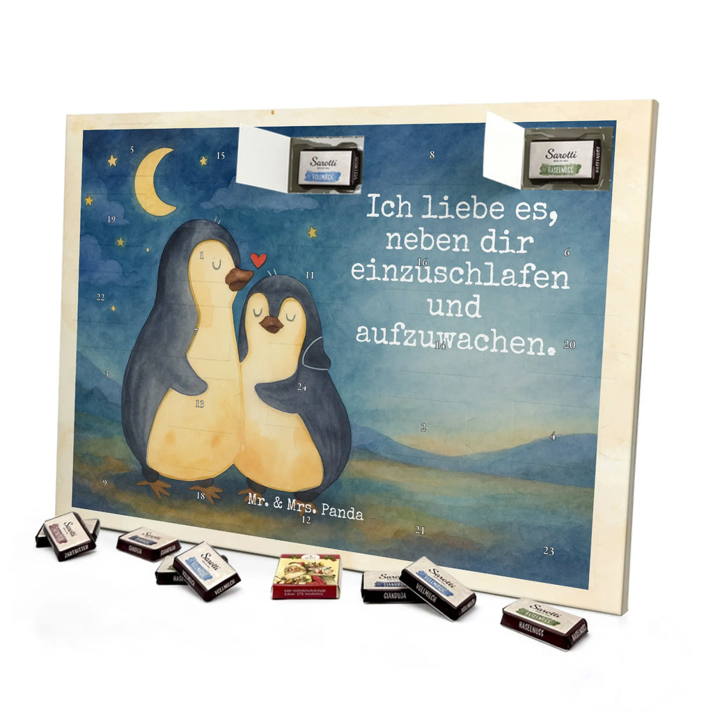Chocolate advent calendar penguins Fall asleep Design Loving, Two, Together, Marriage, Proposal of marriage, Love gift, gift for her, gift for him, anniversary gift, Valentine&#39;s Day Gift for Women Love Gift Anniversary Wedding Anniversary Party Favor Gift for Girlfriend Gift for Partner Boyfriend Gift Token of Love for Men for Husband