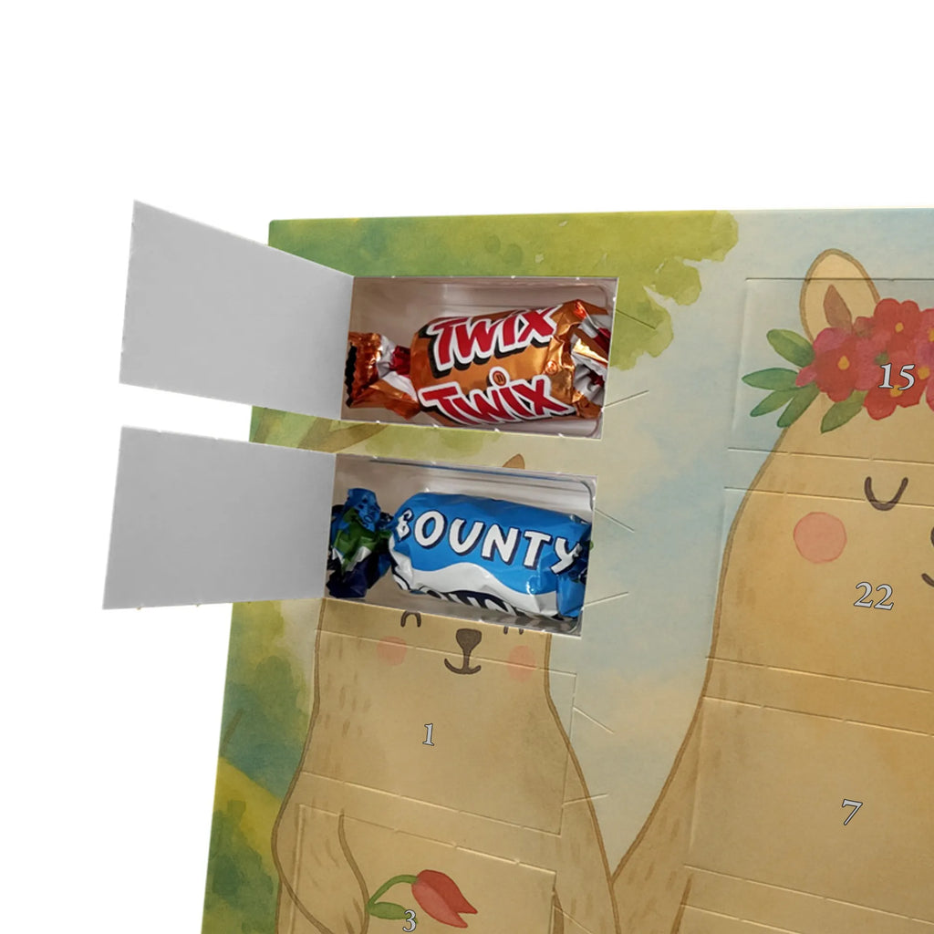 Chocolate advent calendar Bears with flower crown Design Father's Day, Mother's Day, favorite person, gift mommy. mother's day, daughter, daughters, best mommy, world best mommy, bears, favorite mommy, children, role model, child