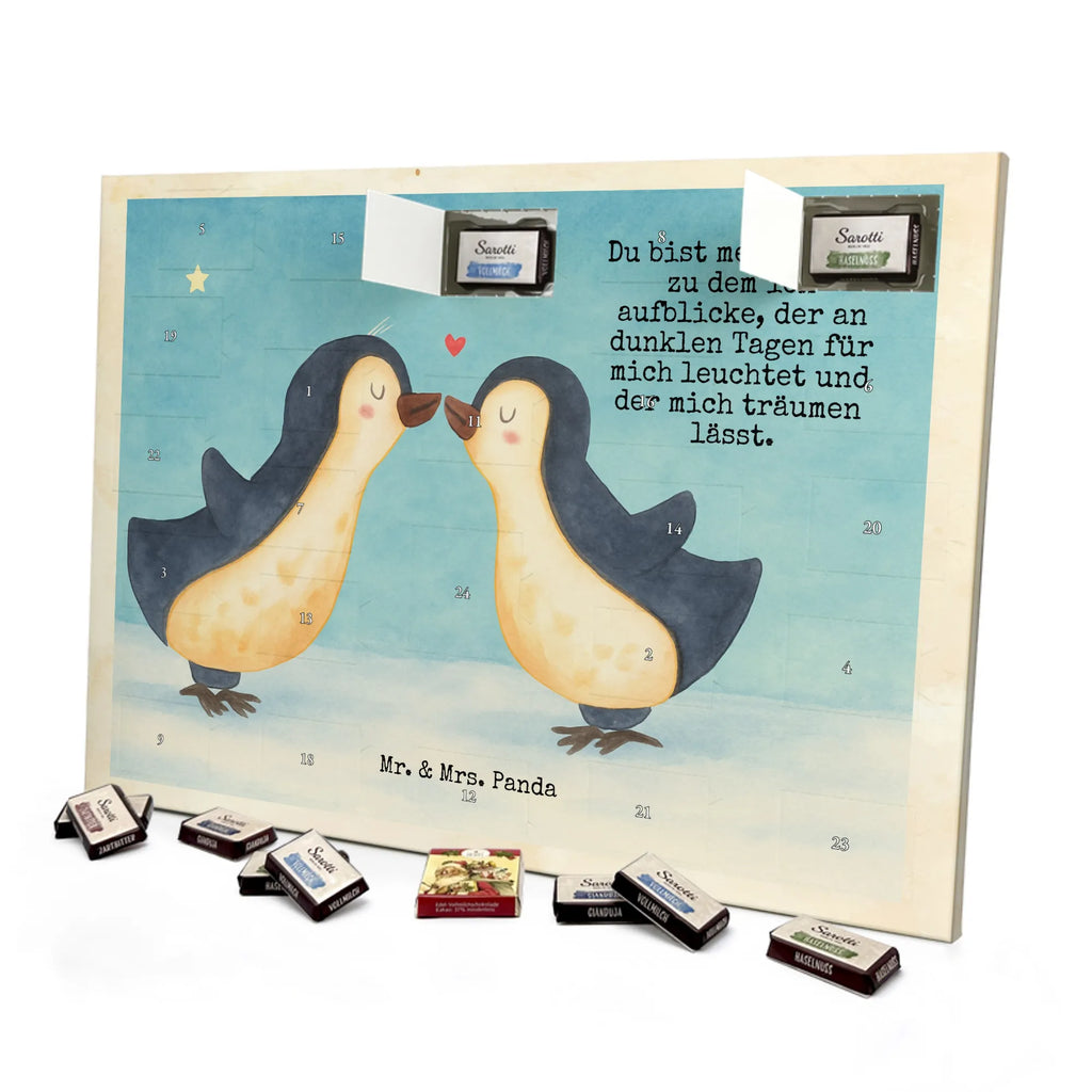 Chocolate advent calendar Penguins in love Design Loving, Two, Together, Marriage, Proposal of marriage, Love gift, gift for her, gift for him, anniversary gift, fiancée, love saying, gift friend, wedding anniversary, proof of love, anniversary, penguins, guest gift, wedding, gift girlfriend, couple. love couple, fiancé, gift anniversary, pair, gift idea, penguin love, pair of penguins