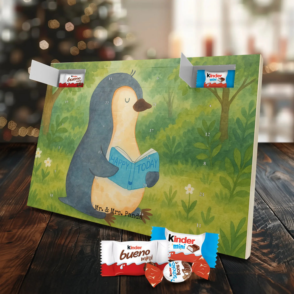 Chocolate advent calendar Penguin A book Design North Pole, Penguins, doing nothing, leisure, penguins, bookworm, reading, book, lazing around, holidays, vacation