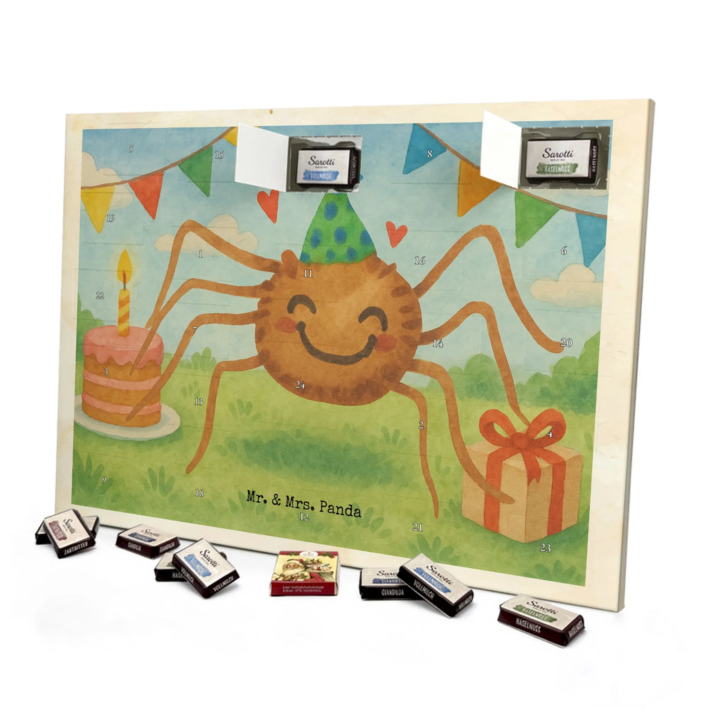 Chocolate advent calendar Spider Agathe Party Design Spider Agathe, Spider