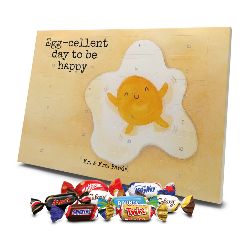 Chocolate advent calendar Fried egg egg Design card, gift ideas, gifts, small animals, cute, cute animal motives, hand drawn, funny sayings, good mood, special gifts, animal lover, Egg, day, fried egg, nice