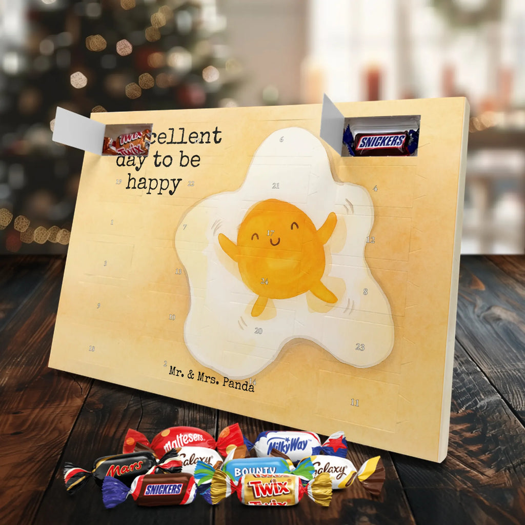 Chocolate advent calendar Fried egg egg Design card, gift ideas, gifts, small animals, cute, cute animal motives, hand drawn, funny sayings, good mood, special gifts, animal lover, Egg, day, fried egg, nice