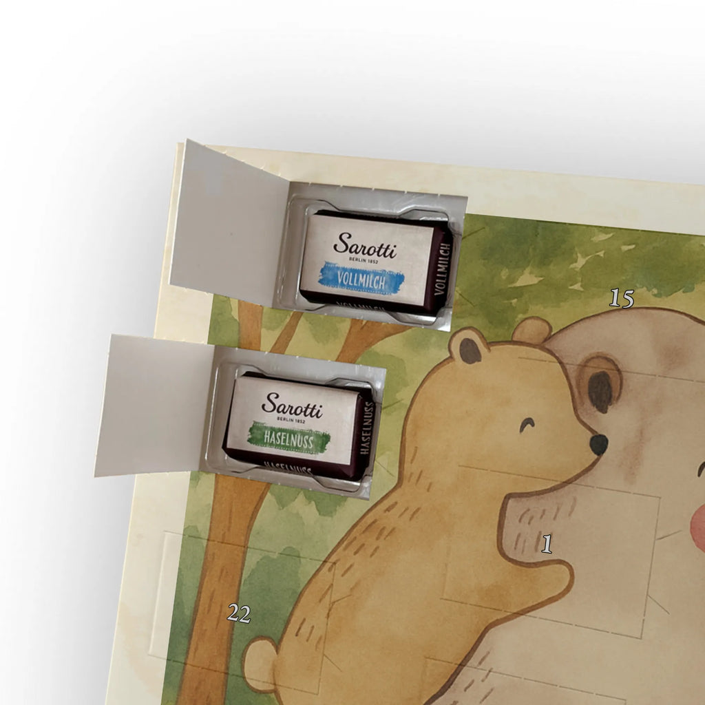 Chocolate advent calendar Papa Bear Design Father's Day, Mother's Day, birthday, father's day, present, uncle