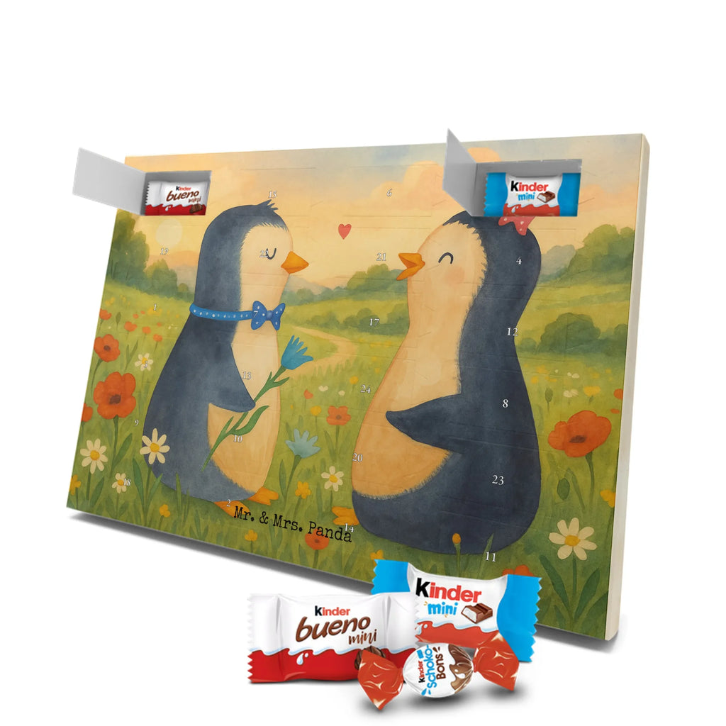 Chocolate advent calendar Penguin pair Design North Pole, Penguins, wedding gift, great love, wedding day, penguins, wedding, love gift, anniversary, lovers, proof of love, dream couple