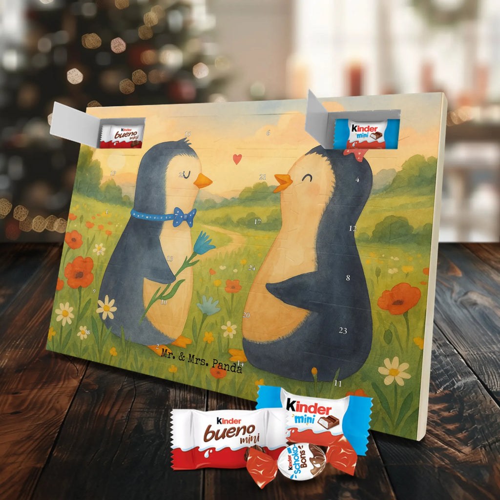 Chocolate advent calendar Penguin pair Design North Pole, Penguins, wedding gift, great love, wedding day, penguins, wedding, love gift, anniversary, lovers, proof of love, dream couple