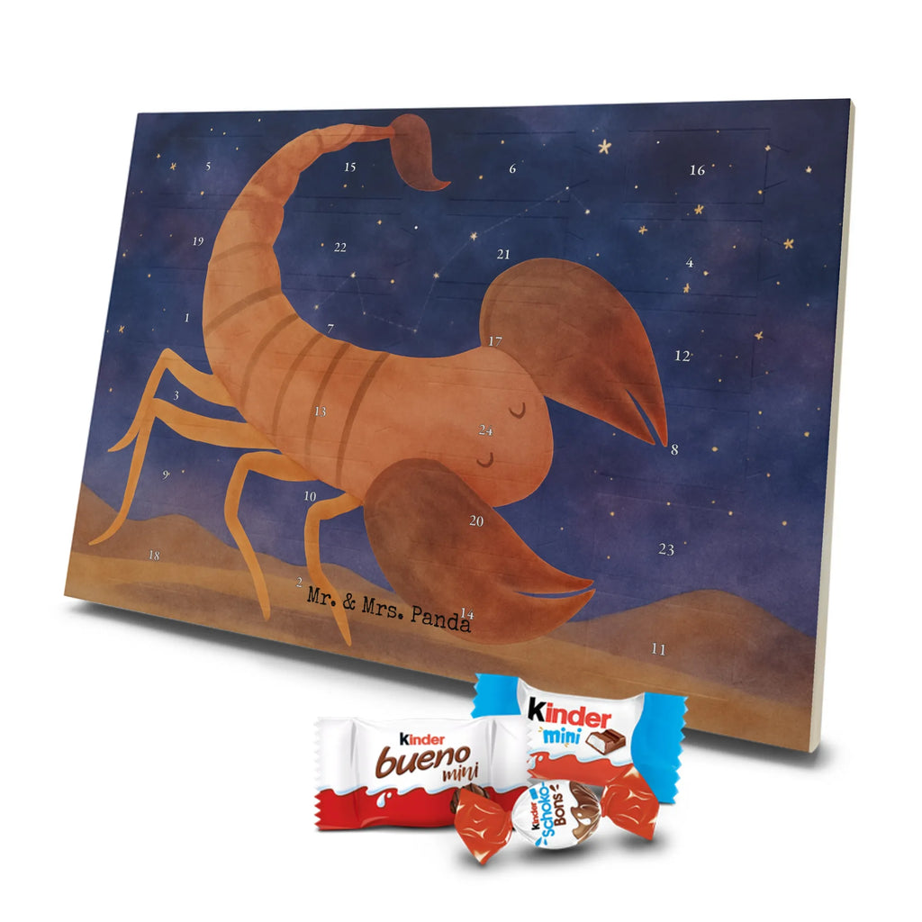 Chocolate advent calendar Star sign Scorpio Design constellations, birthdays, astrology, date of birth, month of birth, scorpions, birthday october, gift november, gift october, scorpion gift, scorpion star sign, birthday november