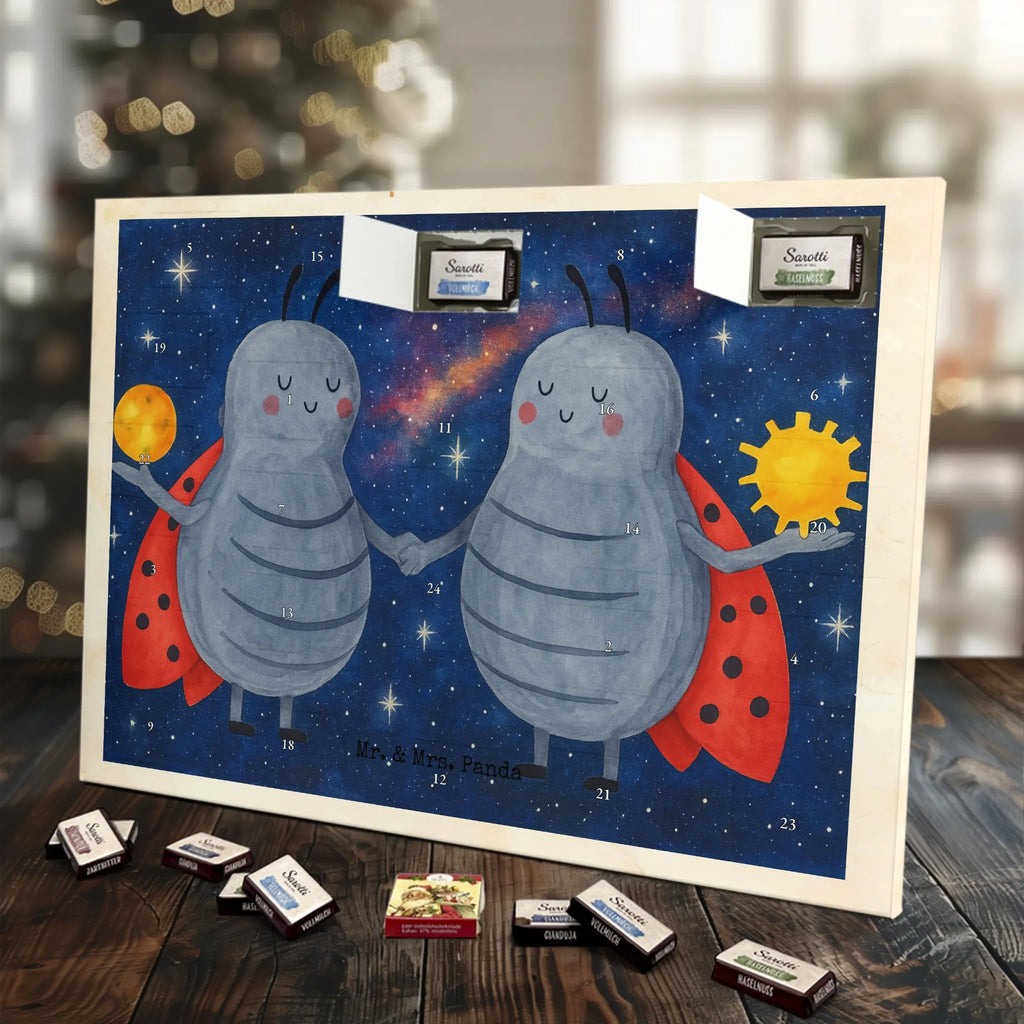 Chocolate advent calendar Star sign twin Design month of birth, constellations, birthdays, astrology, date of birth, twin brother, lucky beetle, gift may, twin zodiac sign, birthday may, twin sister, gift june, twin gift, twins, ladybird