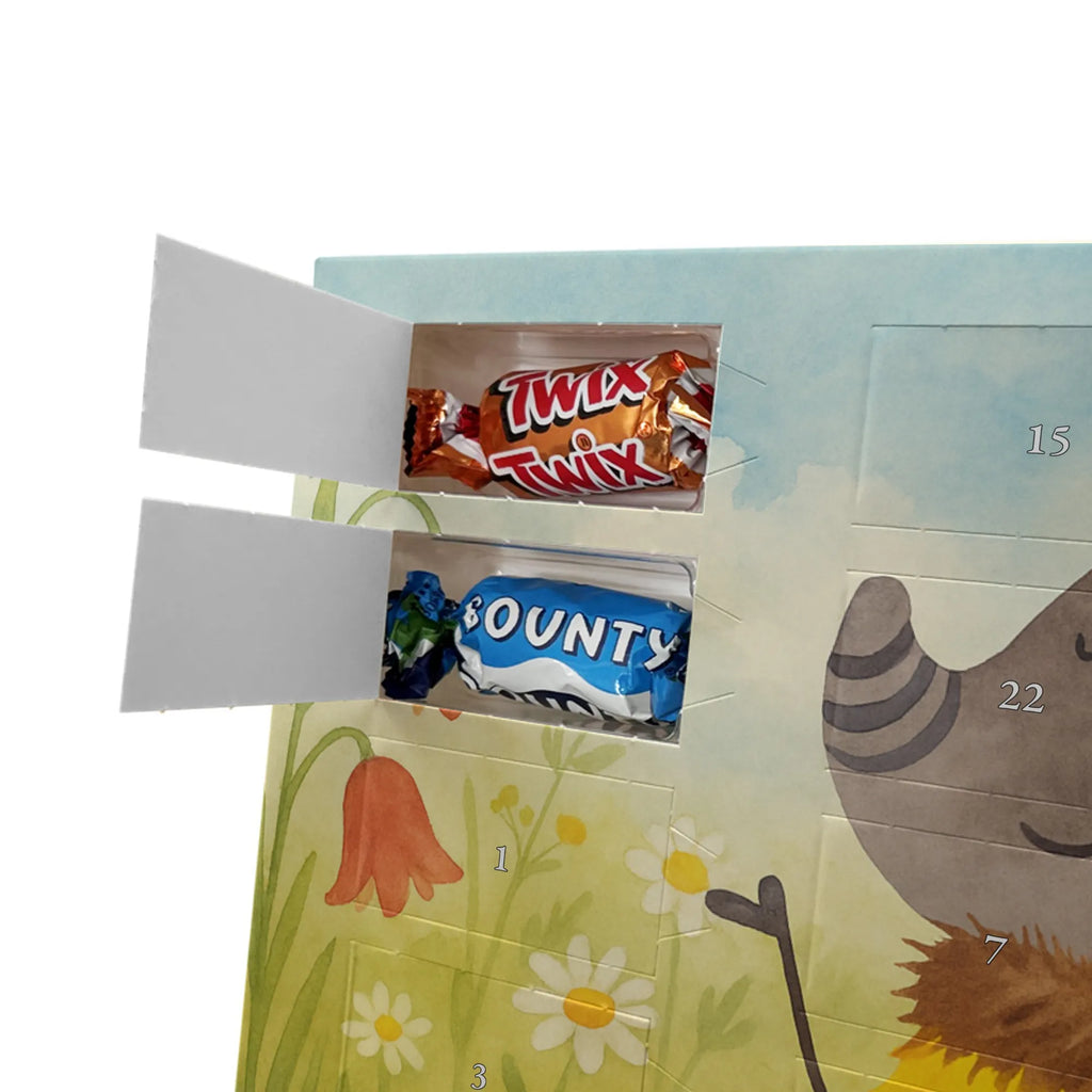 Chocolate advent calendar bumblebee fluffy Design card, gift ideas, gifts, small animals, cute, cute animal motives, hand drawn, funny sayings, good mood, special gifts, animal lover, Flower, Bumblebee, Fluffy, Nature