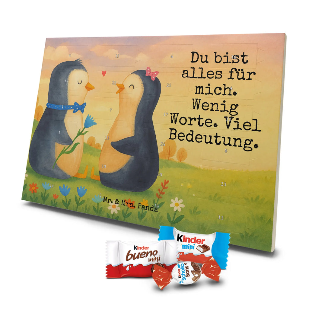 Chocolate advent calendar Penguin pair Design North Pole, Penguins, wedding gift, great love, wedding day, penguins, wedding, love gift, anniversary, lovers, proof of love, dream couple