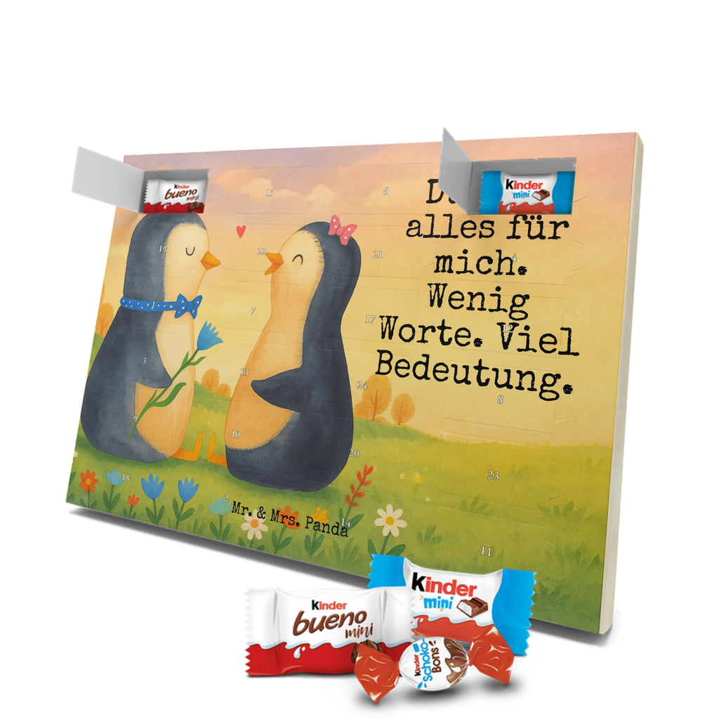 Chocolate advent calendar Penguin pair Design North Pole, Penguins, wedding gift, great love, wedding day, penguins, wedding, love gift, anniversary, lovers, proof of love, dream couple