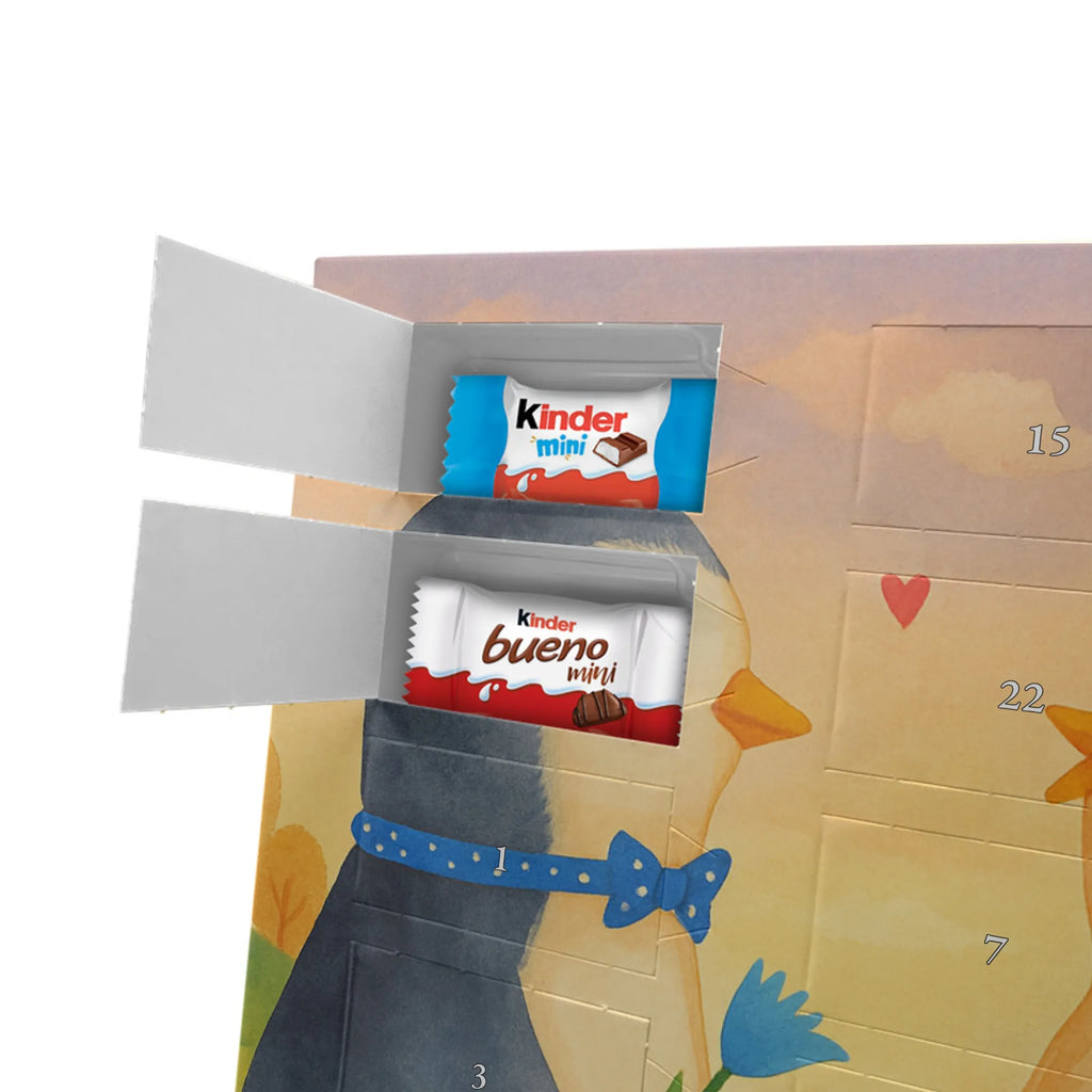 Chocolate advent calendar Penguin pair Design North Pole, Penguins, wedding gift, great love, wedding day, penguins, wedding, love gift, anniversary, lovers, proof of love, dream couple