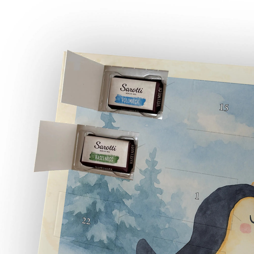 Chocolate advent calendar Penguins in love Design Loving, Two, Together, Marriage, Proposal of marriage, Love gift, gift for her, gift for him, anniversary gift, fiancée, love saying, gift friend, wedding anniversary, proof of love, anniversary, penguins, guest gift, wedding, gift girlfriend, couple. love couple, fiancé, gift anniversary, pair, gift idea, penguin love, pair of penguins