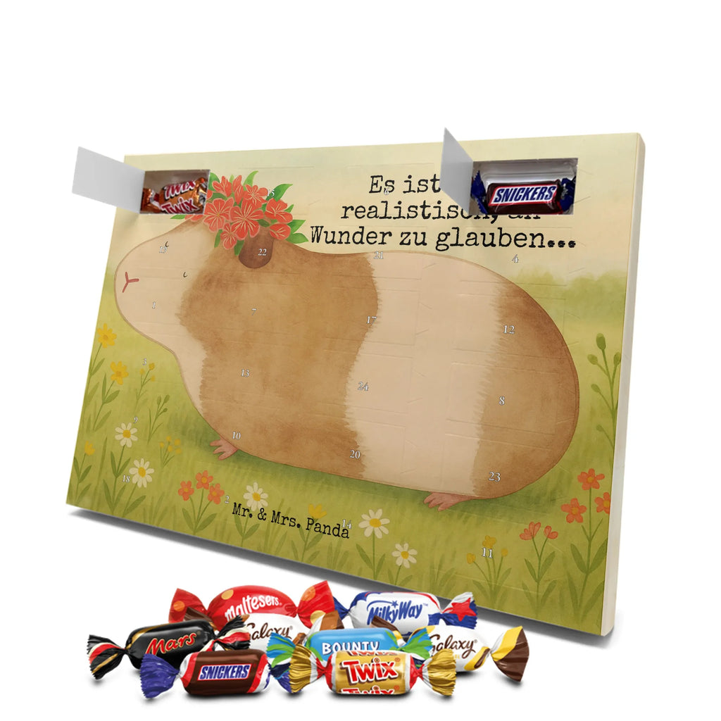 Chocolate advent calendar Guinea pig wisdom Design card, gift ideas, gifts, small animals, cute, cute animal motives, hand drawn, funny sayings, good mood, special gifts, animal lover, wonderland, saying, wisdom, reality, flower child, guinea pig, wonder