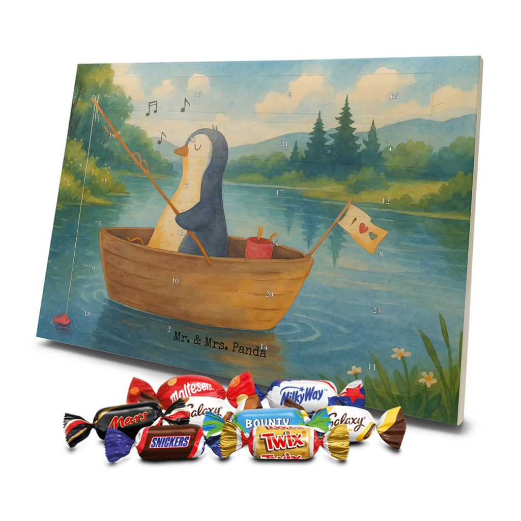 Chocolate advent calendar Penguin fishing boat Design North Pole, Penguins, boat, divorce, fishing boat, gift idea heartache, penguins, new beginning, enjoy, fishing, love of life, new start, separation