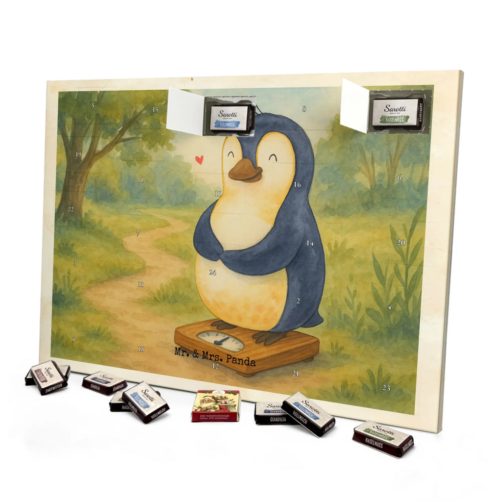 Chocolate advent calendar Penguin diet Design North Pole, Penguins, penguins, self-respect, losing weight, diet, self-love, weight, body love