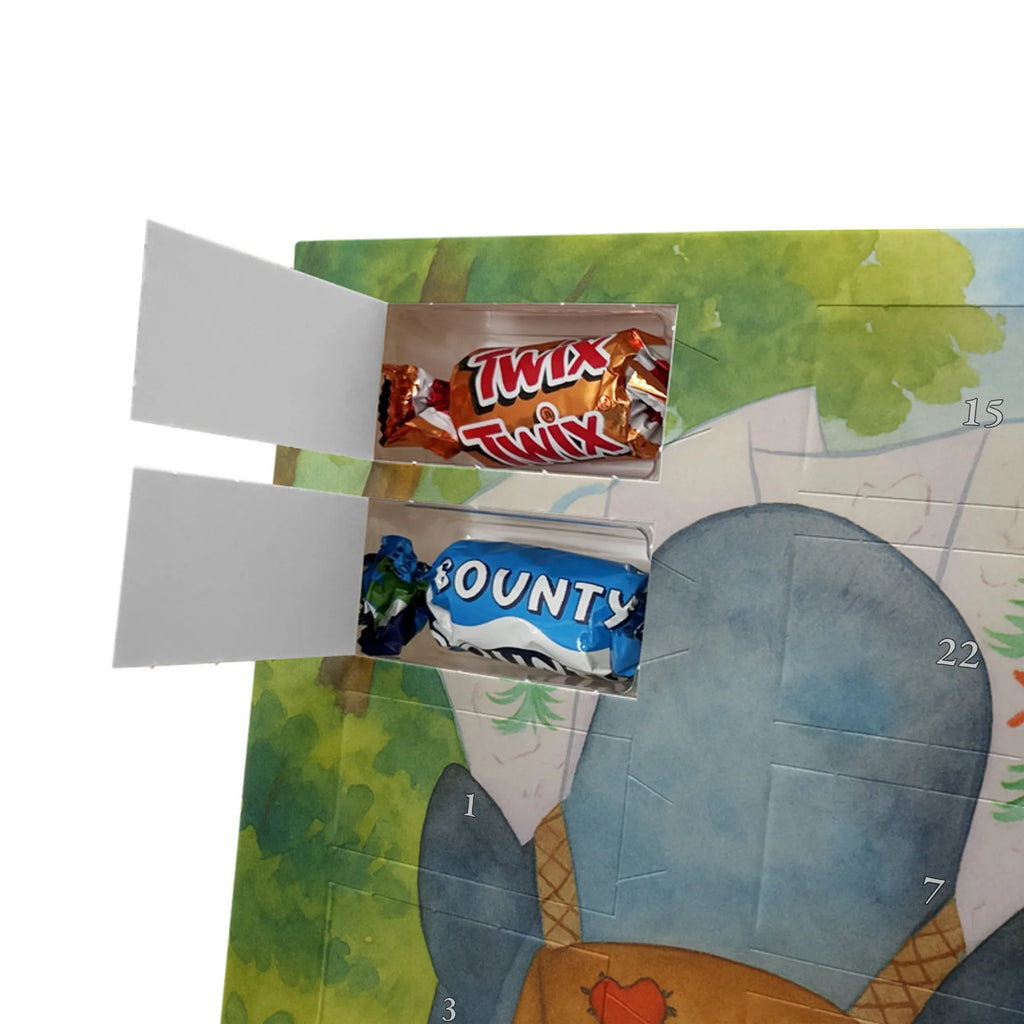 Chocolate advent calendar Penguin & Mouse Hiker Design North Pole, Penguins, adventurer, hiking, adventure, penguins, road trip, excursion