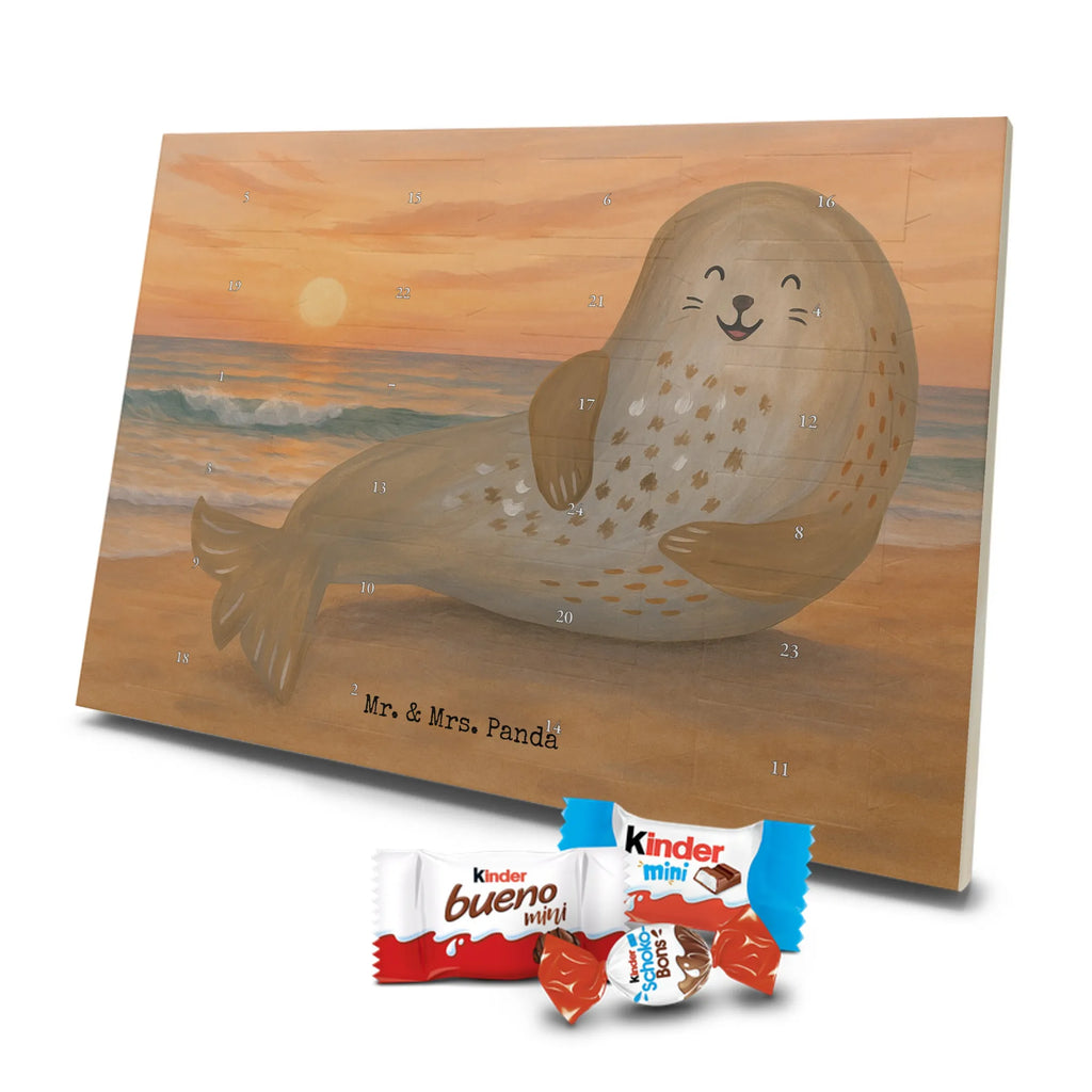 Chocolate advent calendar seal Laugh Design gift ideas, gifts, card, animal lover, special gifts, good mood, funny sayings, hand drawn, cute animal motives, cute, small animals, Baltic Sea, Seal, North Sea, Sea animal, Seals