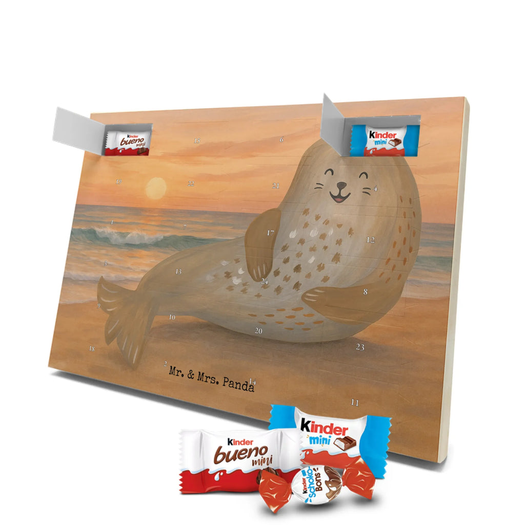 Chocolate advent calendar seal Laugh Design gift ideas, gifts, card, animal lover, special gifts, good mood, funny sayings, hand drawn, cute animal motives, cute, small animals, Baltic Sea, Seal, North Sea, Sea animal, Seals