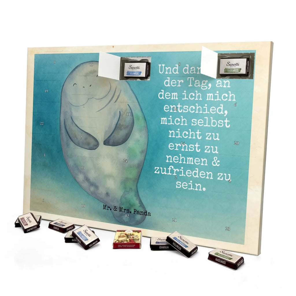 Chocolate advent calendar manatee happy Design gift ideas, vacation, Seafood, aquatic animals, ocean, shells, corals, reef, whale, narwhal, sea urchin, lobster, platypus, manatee, crocodile, shrimp, gifts for seafood lovers, water world, underwater animals, underwater world, deep sea, seafood fans, seafood decoration, seafood posters, New start, Lovesickness, Manatees, Manatee, Self-love, Respect, New beginning, Satisfaction, Girlfriend, Carefulness