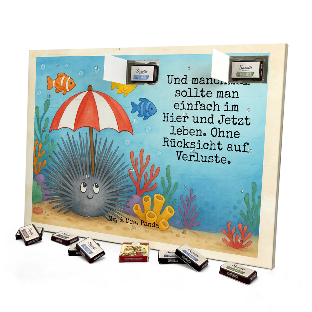Chocolate advent calendar Sea urchins Design gift ideas, vacation, Seafood, aquatic animals, ocean, shells, corals, reef, whale, narwhal, sea urchin, lobster, platypus, manatee, crocodile, shrimp, gifts for seafood lovers, water world, underwater animals, underwater world, deep sea, seafood fans, seafood decoration, seafood posters, living, self-acceptance, mindfulness, self-love, here and now, sea urchins