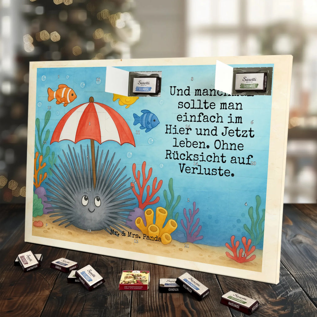 Chocolate advent calendar Sea urchins Design gift ideas, vacation, Seafood, aquatic animals, ocean, shells, corals, reef, whale, narwhal, sea urchin, lobster, platypus, manatee, crocodile, shrimp, gifts for seafood lovers, water world, underwater animals, underwater world, deep sea, seafood fans, seafood decoration, seafood posters, living, self-acceptance, mindfulness, self-love, here and now, sea urchins