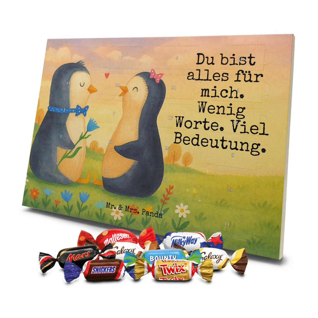 Chocolate advent calendar Penguin pair Design North Pole, Penguins, wedding gift, great love, wedding day, penguins, wedding, love gift, anniversary, lovers, proof of love, dream couple