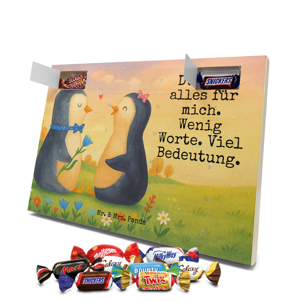 Chocolate advent calendar Penguin pair Design North Pole, Penguins, wedding gift, great love, wedding day, penguins, wedding, love gift, anniversary, lovers, proof of love, dream couple