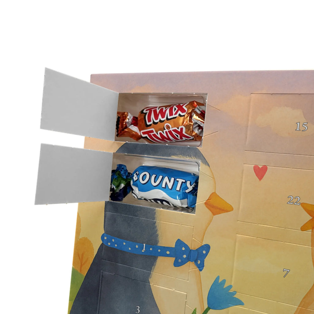 Chocolate advent calendar Penguin pair Design North Pole, Penguins, wedding gift, great love, wedding day, penguins, wedding, love gift, anniversary, lovers, proof of love, dream couple