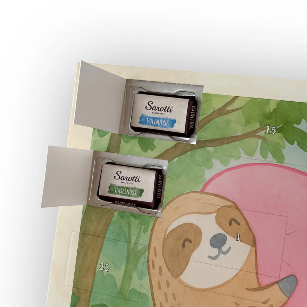 Chocolate advent calendar sloths Heart Design Loving, Two, Together, Marriage, Proposal of marriage, Love gift, gift for her, gift for him, anniversary gift, Valentine&#39;s Day Gift for Women Love Gift Anniversary Wedding Anniversary Party Favor Gift for Girlfriend Gift for Partner Boyfriend Gift Token of Love for Men for Husband