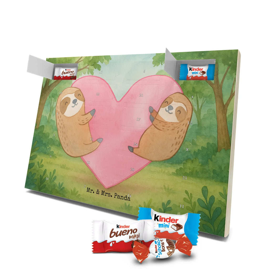 Chocolate advent calendar sloths Heart Design Loving, Two, Together, Marriage, Proposal of marriage, Love gift, gift for her, gift for him, anniversary gift, Valentine&#39;s Day Gift for Women Love Gift Anniversary Wedding Anniversary Party Favor Gift for Girlfriend Gift for Partner Boyfriend Gift Token of Love for Men for Husband