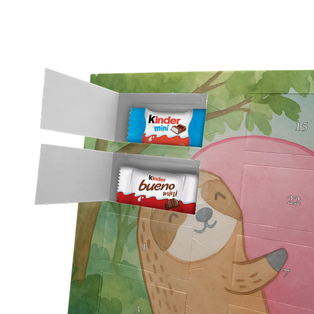 Chocolate advent calendar sloths Heart Design Loving, Two, Together, Marriage, Proposal of marriage, Love gift, gift for her, gift for him, anniversary gift, Valentine&#39;s Day Gift for Women Love Gift Anniversary Wedding Anniversary Party Favor Gift for Girlfriend Gift for Partner Boyfriend Gift Token of Love for Men for Husband