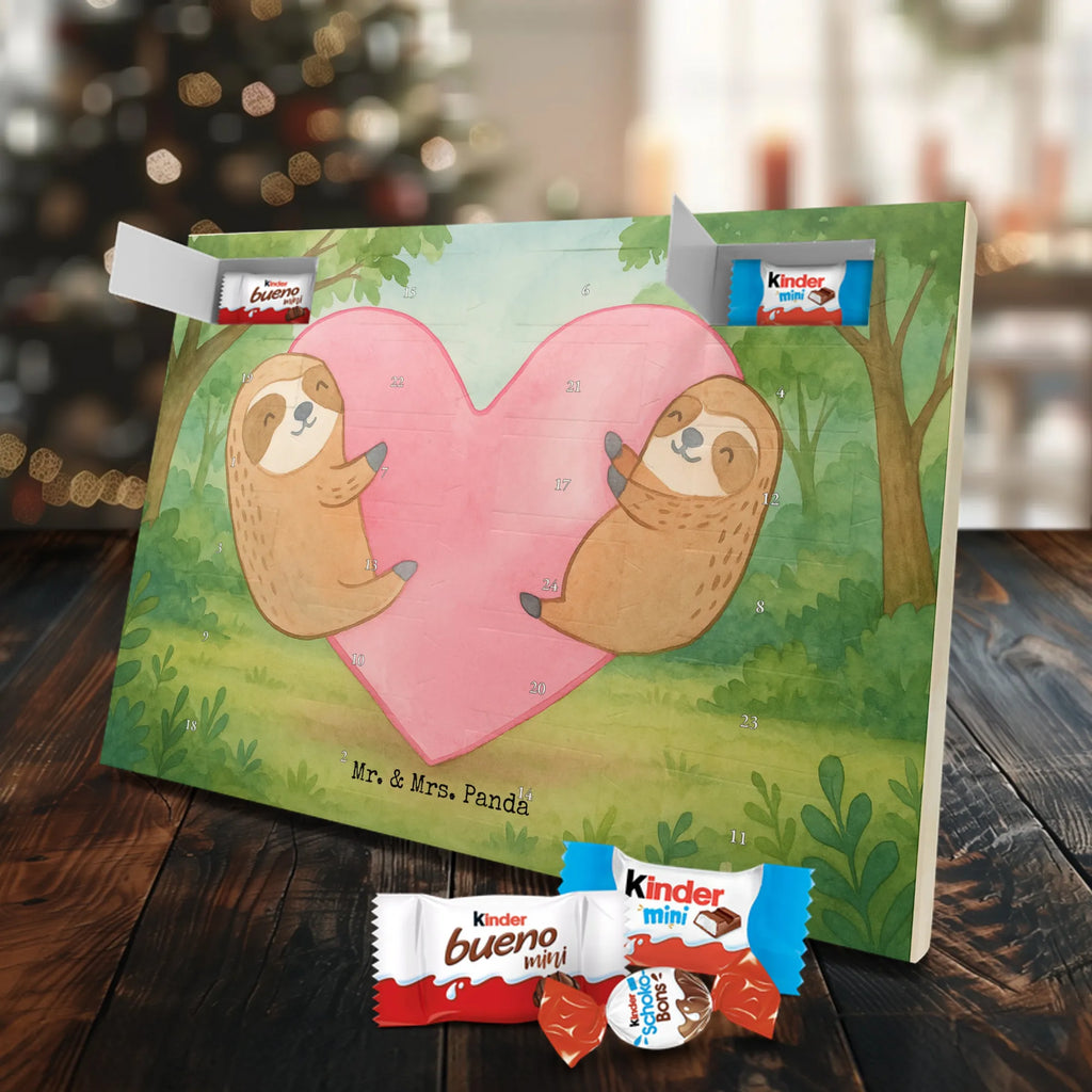 Chocolate advent calendar sloths Heart Design Loving, Two, Together, Marriage, Proposal of marriage, Love gift, gift for her, gift for him, anniversary gift, Valentine&#39;s Day Gift for Women Love Gift Anniversary Wedding Anniversary Party Favor Gift for Girlfriend Gift for Partner Boyfriend Gift Token of Love for Men for Husband