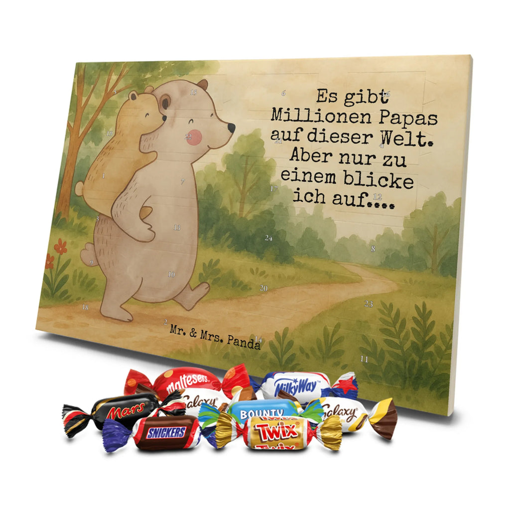 Chocolate advent calendar Papa Bear Design Father's Day, Mother's Day, birthday, father's day, present, uncle