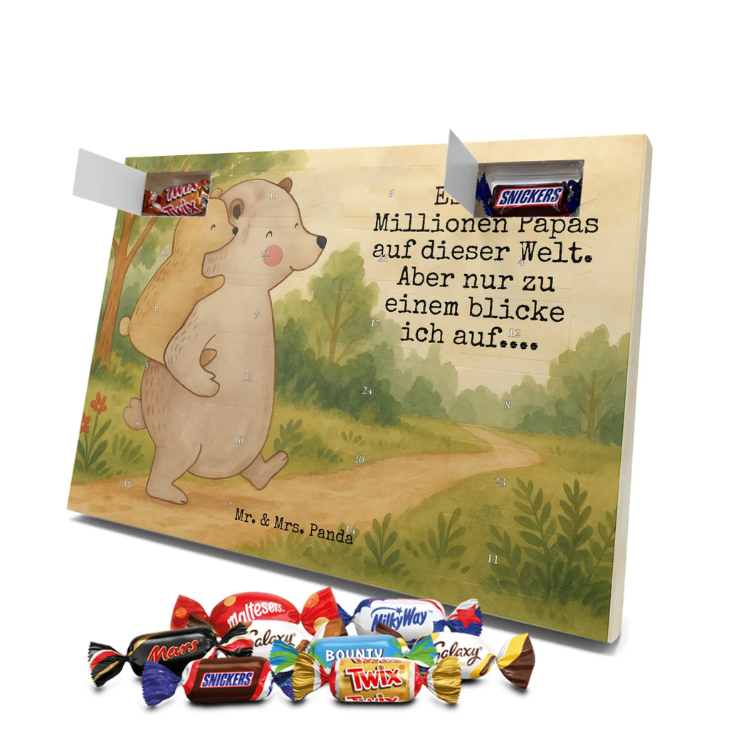 Chocolate advent calendar Papa Bear Design Father's Day, Mother's Day, birthday, father's day, present, uncle